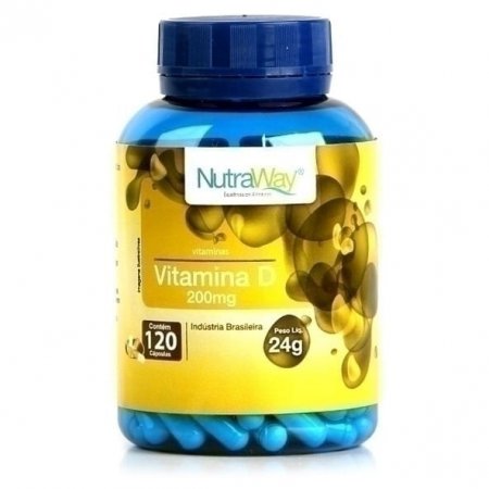 Vitamina D Nutraway 120 cápsulas