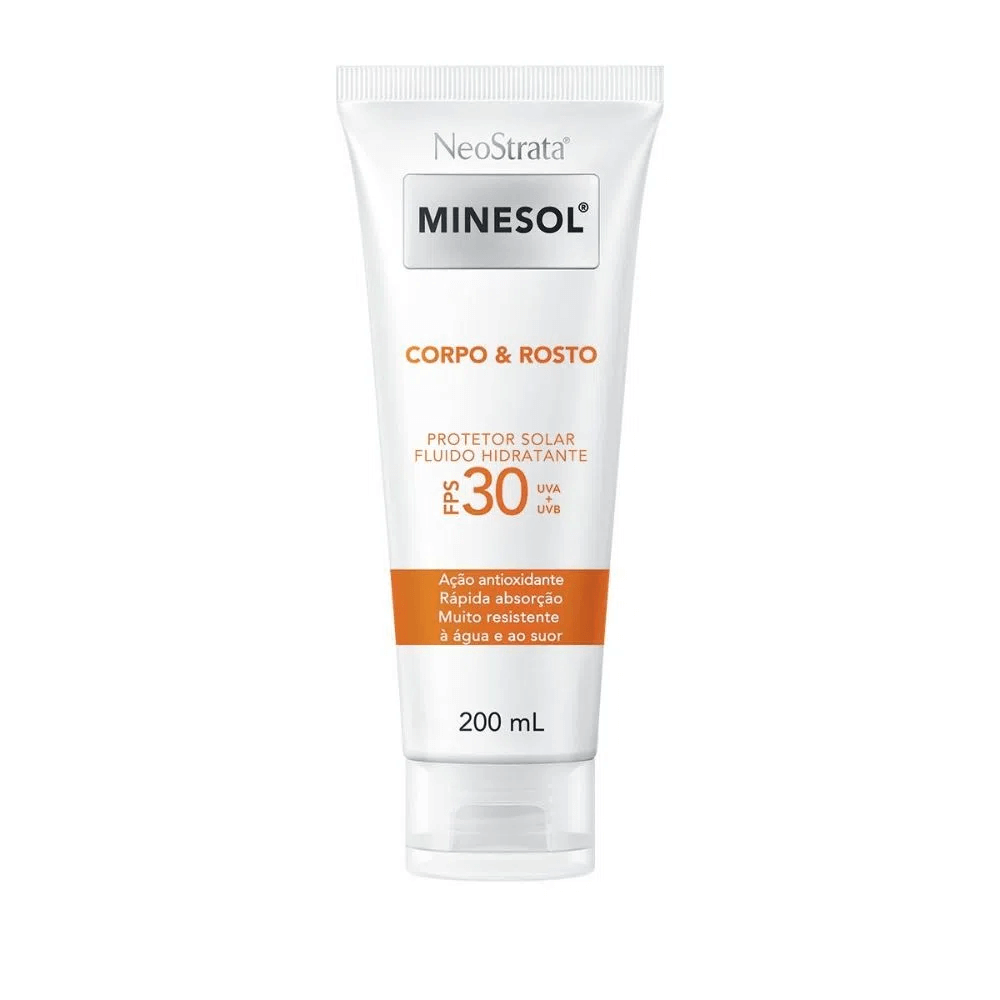 Protetor Solar Neostrata Minesol Corpo e Rosto FPS 30 200ml Menor preço em Protetor Solar Neostrata Minesol Corpo e Rosto FPS 30 200ml