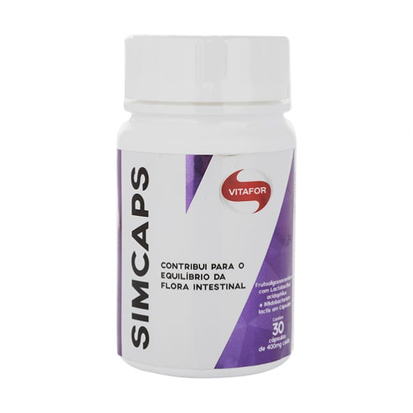 Simcaps Vitafor 30 cápsulas Menor preço em Simcaps Vitafor 30 cápsulas