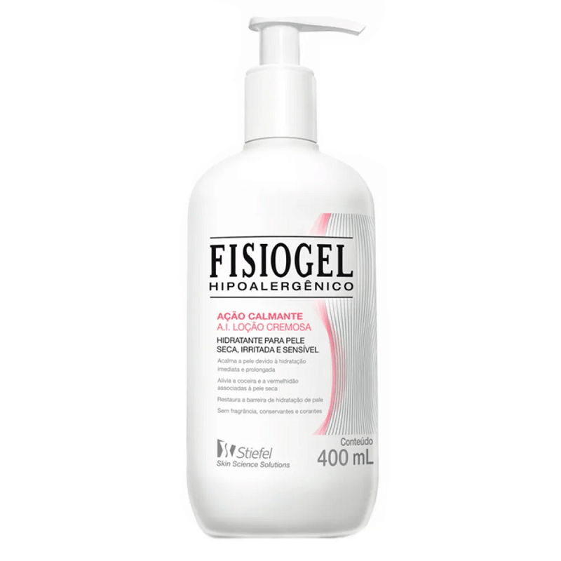 Hidratante Corporal Stiefel Fisiogel AI Loção Cremosa 400ml Menor preço em Hidratante Corporal Stiefel Fisiogel AI Loção Cremosa 400ml