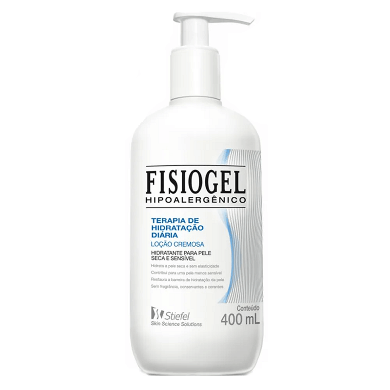Hidratante Stiefel Fisiogel Loção Cremosa 400ml Menor preço em Hidratante Stiefel Fisiogel Loção Cremosa 400ml