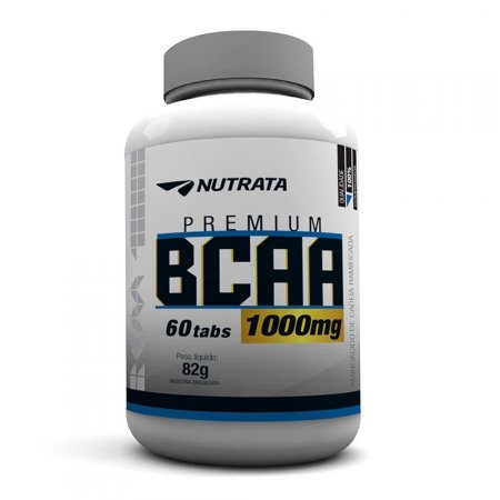 BCAA 1000MG 60 Cápsulas NUTRATA