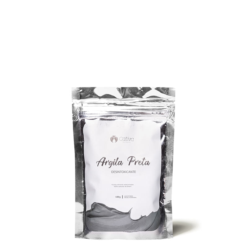 MÁSCARA ARGILA PRETA CATIVA