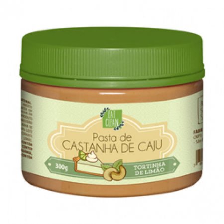 Pasta Castanha de Caju Eat Clean Torta de Limão 300g