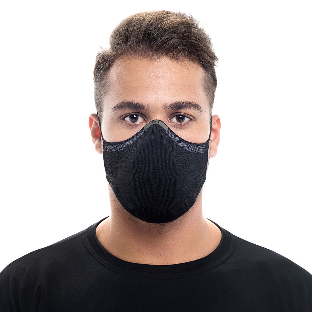 Máscara KNIT Max95 Antiviral - G - PRETO é boa?