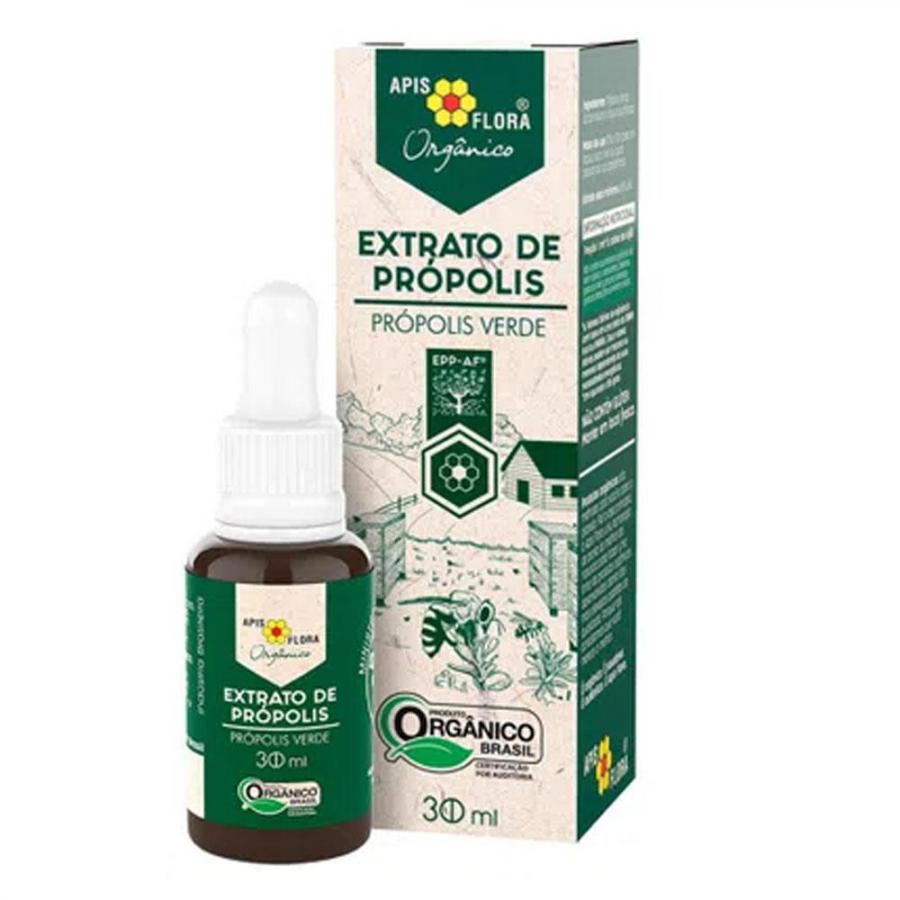 Extrato de Propolis Verde Organico 30ml Apis Flora Menor preço em Extrato de Propolis Verde Organico 30ml Apis Flora