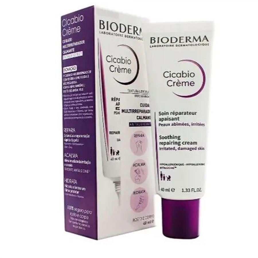 Hidratante facial cicabio creme - 40ml Menor preço em Hidratante facial cicabio creme - 40ml