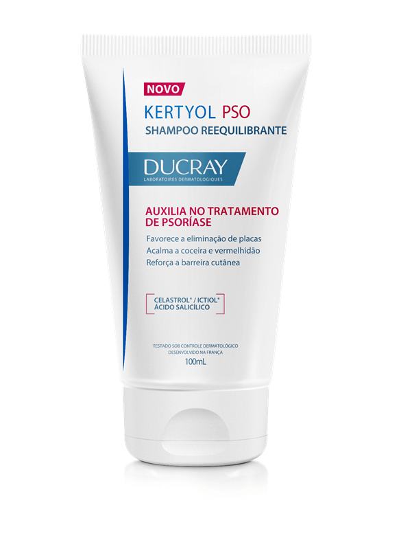 Shampoo Ducray Kertyol PSO Reequilibrante 100ml Menor preço em Shampoo Ducray Kertyol PSO Reequilibrante 100ml