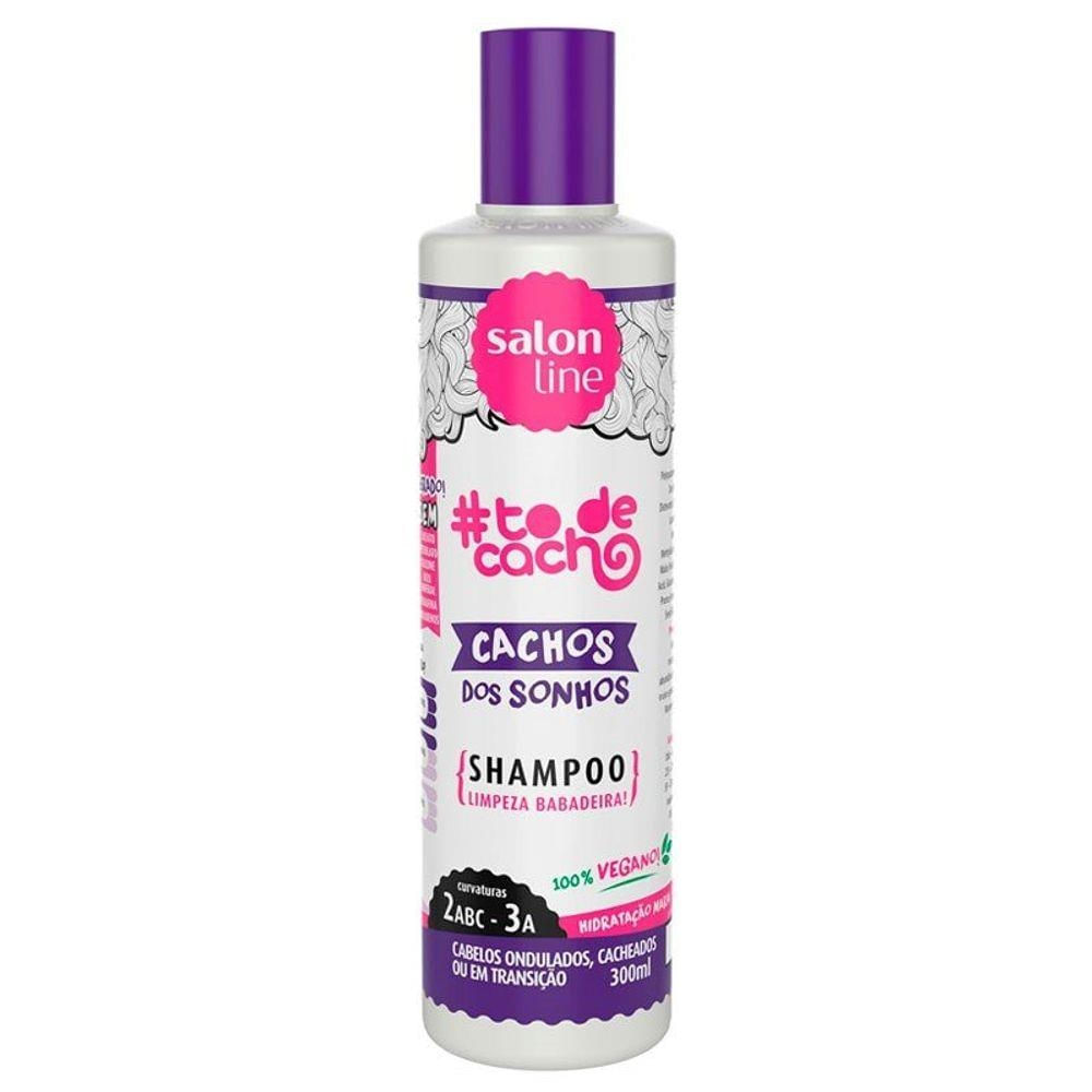 Shampoo Todecacho Cachos Dos Sonhos Salon Line 300ml Droga Raia