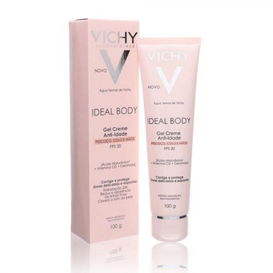 Ideal Body Pescoco Colo E Mãos FPS 20 Vichy Menor preço em Ideal Body Pescoco Colo E Mãos FPS 20 Vichy