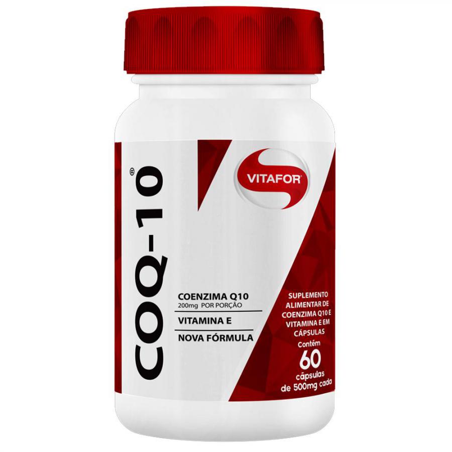Coenzima Q10 Coq10 60 cápsulas 500mg Vitafor Menor preço em Coenzima Q10 Coq10 60 cápsulas 500mg Vitafor