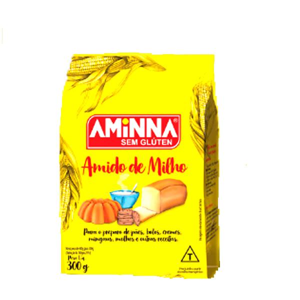 Amido de Milho AMINNA 300g Menor preço em Amido de Milho AMINNA 300g