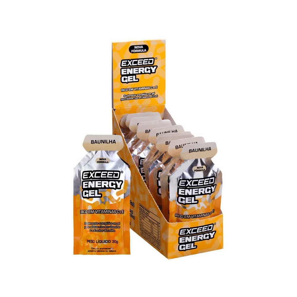 Gel De Carboidrato Exceed Energy Gel Caixa com 10 un Menor preço em Gel De Carboidrato Exceed Energy Gel Caixa com 10 un
