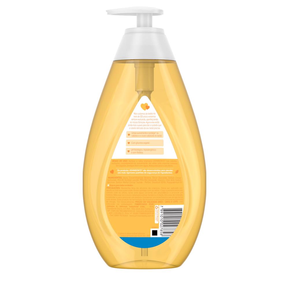 KIT 6 Shampoos Johnson's Baby Regular 750ml Droga Raia