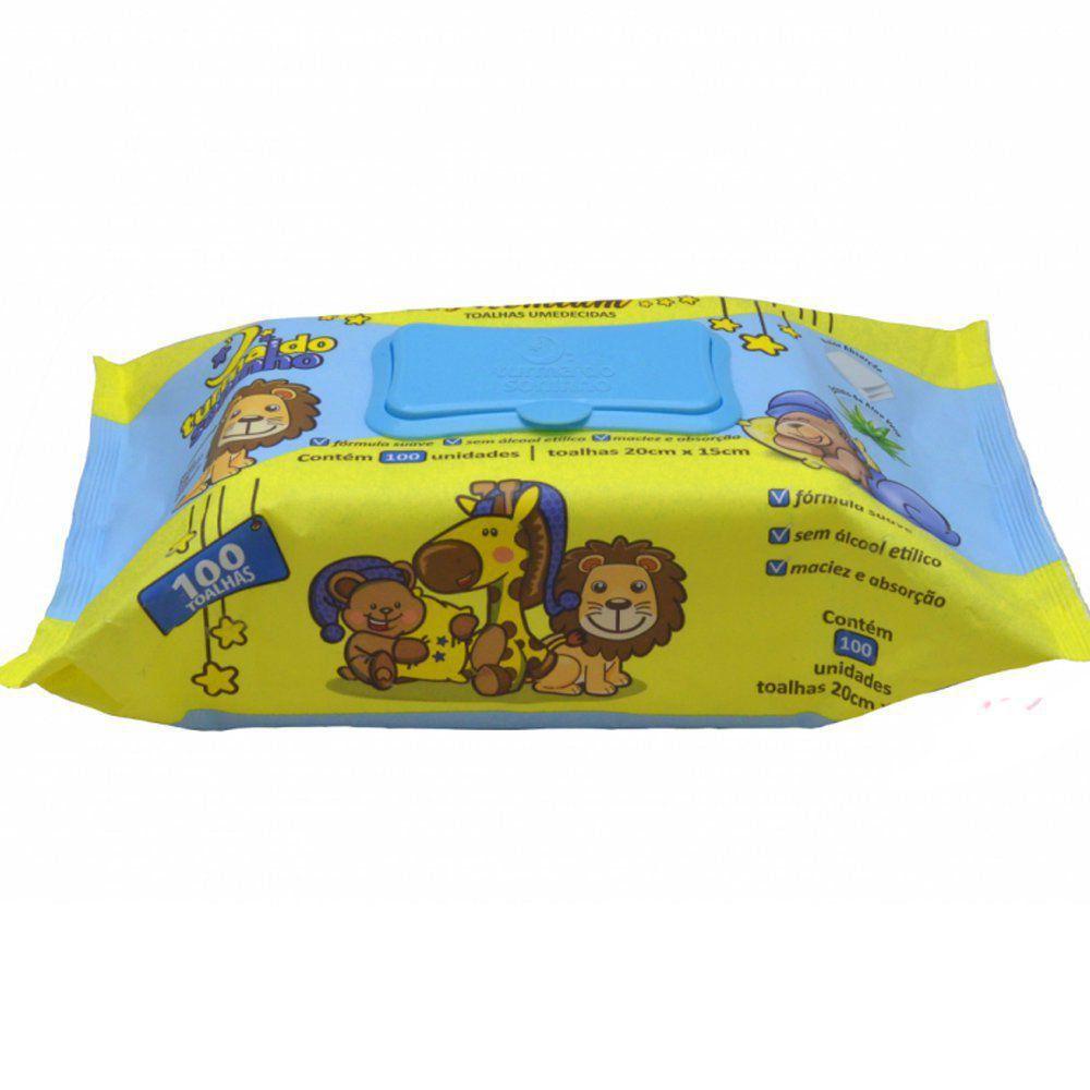 Toalhas Umedecidas Premium Sem Álcool 100 Folhas Turma Do Soninho Menor preço em Toalhas Umedecidas Premium Sem Álcool 100 Folhas Turma Do Soninho