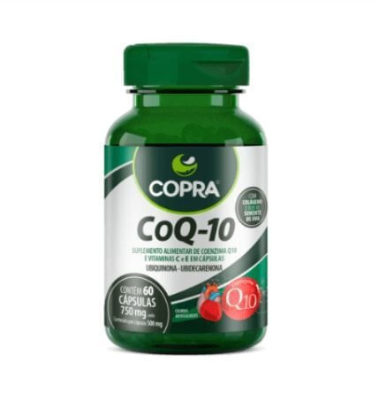 Coenzima Q-10 60 Cápsulas Copra Menor preço em Coenzima Q-10 60 Cápsulas Copra
