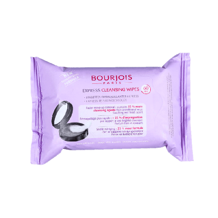 Bourjois Express Cleansing Wipes - Lenço Demaquilante (25 unidades)
