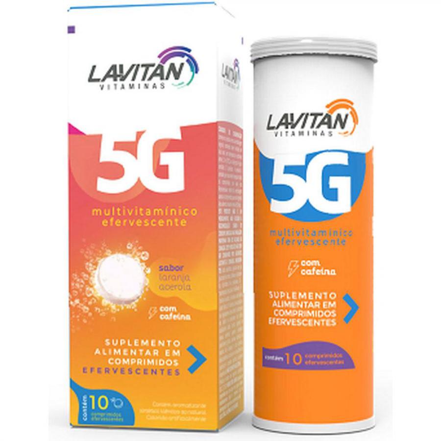 Lavitan 5g multi efervescente 10 comprimidos Menor preço em Lavitan 5g multi efervescente 10 comprimidos