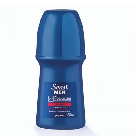 Desodorante Roll on Jequiti Sensi Men Antibac com 55ml