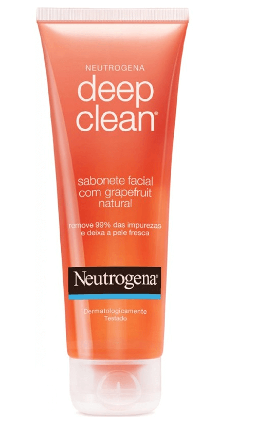 Neutrogena Deep Clean Grapefruit Sabonete Facial 80g Menor preço em Neutrogena Deep Clean Grapefruit Sabonete Facial 80g