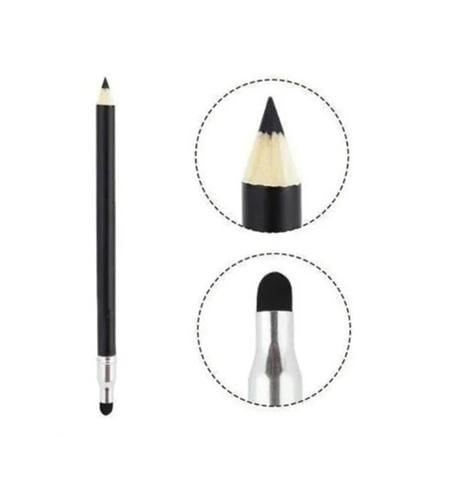 Lápis De Olho Preto Hipoalergênico Alergoshop Com Esfumador Menor preço em Lápis De Olho Preto Hipoalergênico Alergoshop Com Esfumador