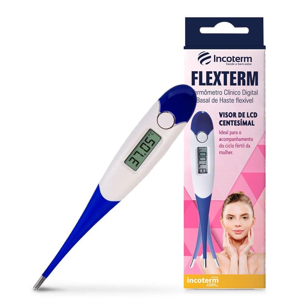 Termômetro Digital Flexterm Basal Haste Flexível Menor preço em Termômetro Digital Flexterm Basal Haste Flexível