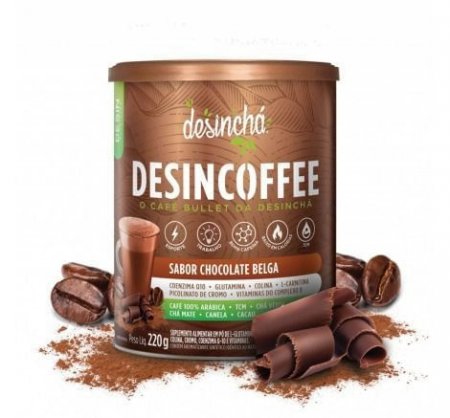 Desincoffee Desinchá sabor Chocolate Belga com 220g