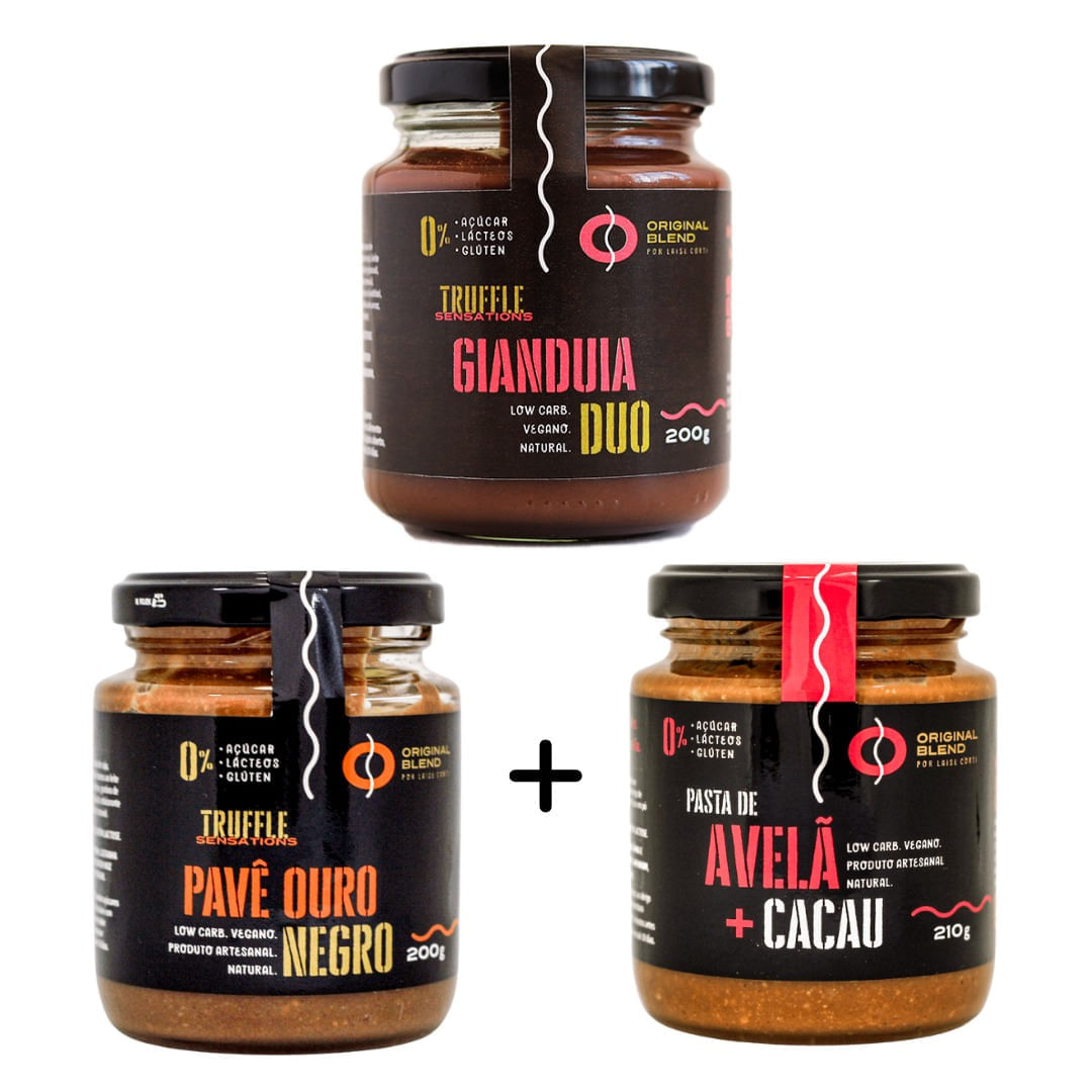 Combo Cacau Lovers Original Blend- 3 unidades Menor preço em Combo Cacau Lovers Original Blend- 3 unidades