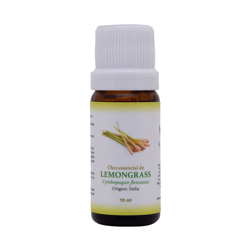 Óleo Essencial de Lemongrass 10ml - Harmonie Aromaterapia Menor preço em Óleo Essencial de Lemongrass 10ml - Harmonie Aromaterapia