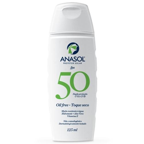 PROTETOR SOLAR OIL FREE FPS 50 ANASOL 125ML