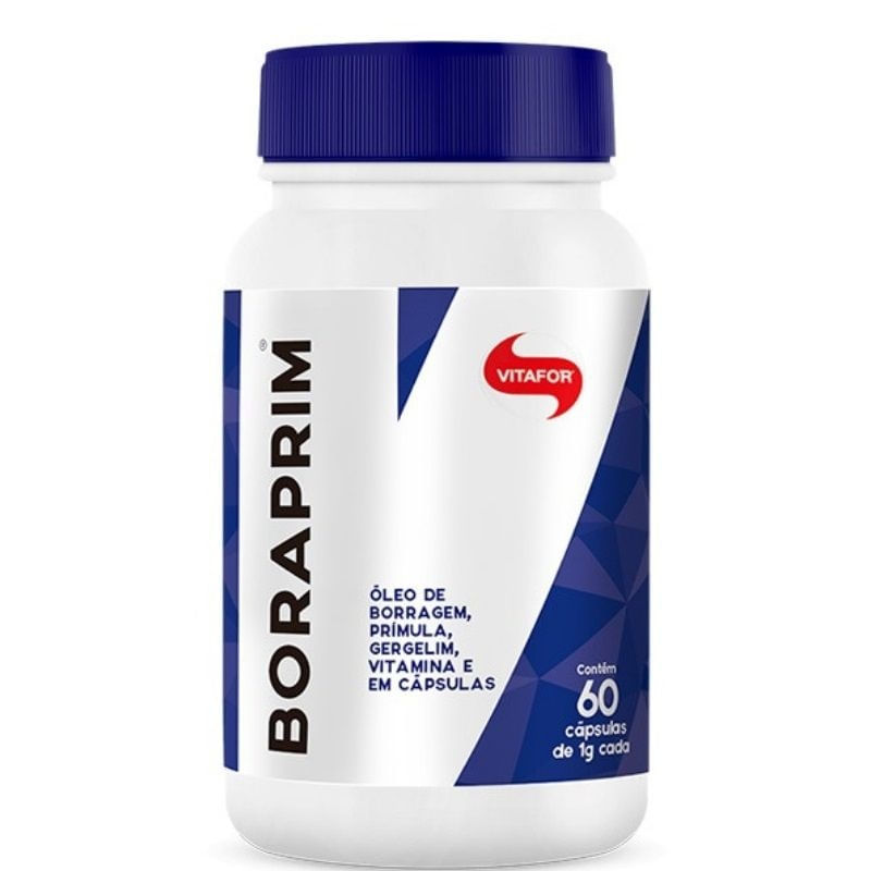 Óleo de Boragem e Prímula 1g Vitafor Boraprim com 60 Cápsulas Menor preço em Óleo de Boragem e Prímula 1g Vitafor Boraprim com 60 Cápsulas