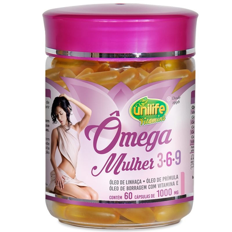 Ômega 3,6 e 9 Mulher 1000mg 60 cápsulas Unilife é ruim? Ômega 3,6 e 9 Mulher 1000mg 60 cápsulas Unilife é boa?