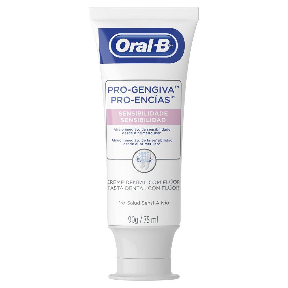 Creme Dental Oral-B Pro-Gengiva Sensibilidade 90g Menor preço em Creme Dental Oral-B Pro-Gengiva Sensibilidade 90g
