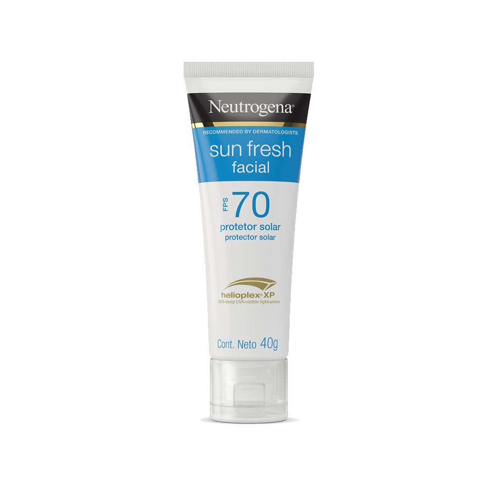 Protetor Solar Neutrogena Sun Fresh Facial FPS 70 40g é boa?