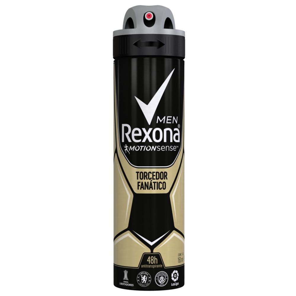 Desodorante Rexona Men Motionsense Antitranspirante Aerossol Torcedor Fanático 150ml Menor preço em Desodorante Rexona Men Motionsense Antitranspirante Aerossol Torcedor Fanático 150ml