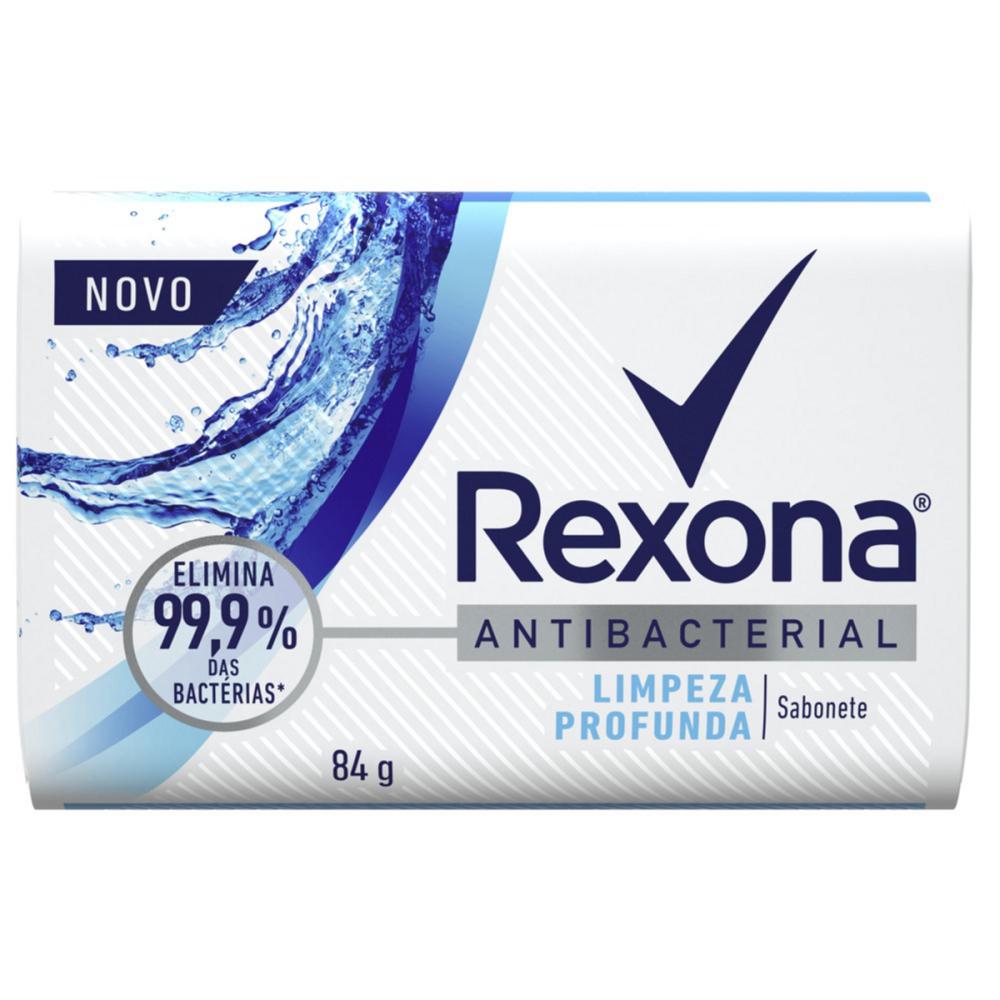 Sabonete em Barra Antibacterial Limpeza Profunda Rexona Cartucho 84g Menor preço em Sabonete em Barra Antibacterial Limpeza Profunda Rexona Cartucho 84g