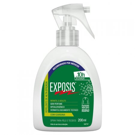 Repelente Spray Exposis sem Perfume com Icaridina 200ml