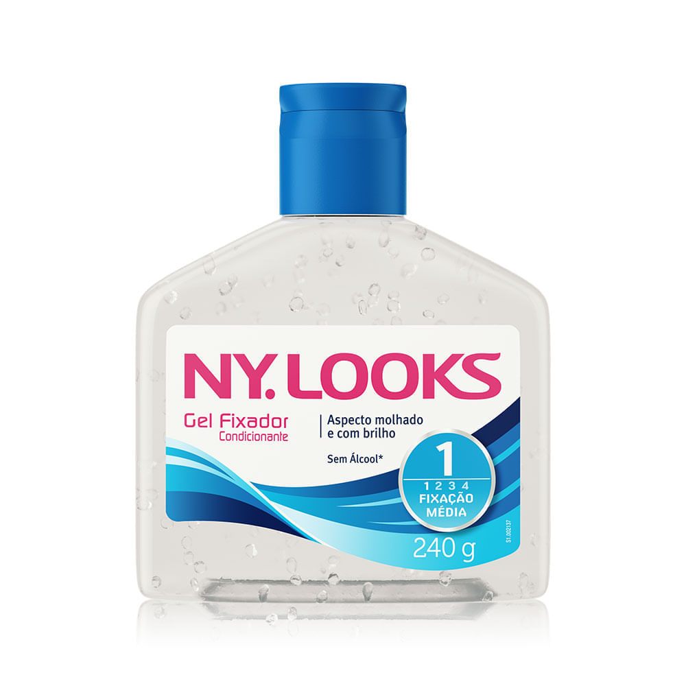 GEL CONDICIONADOR FIXADOR NY LOOKS FATOR 1 240G