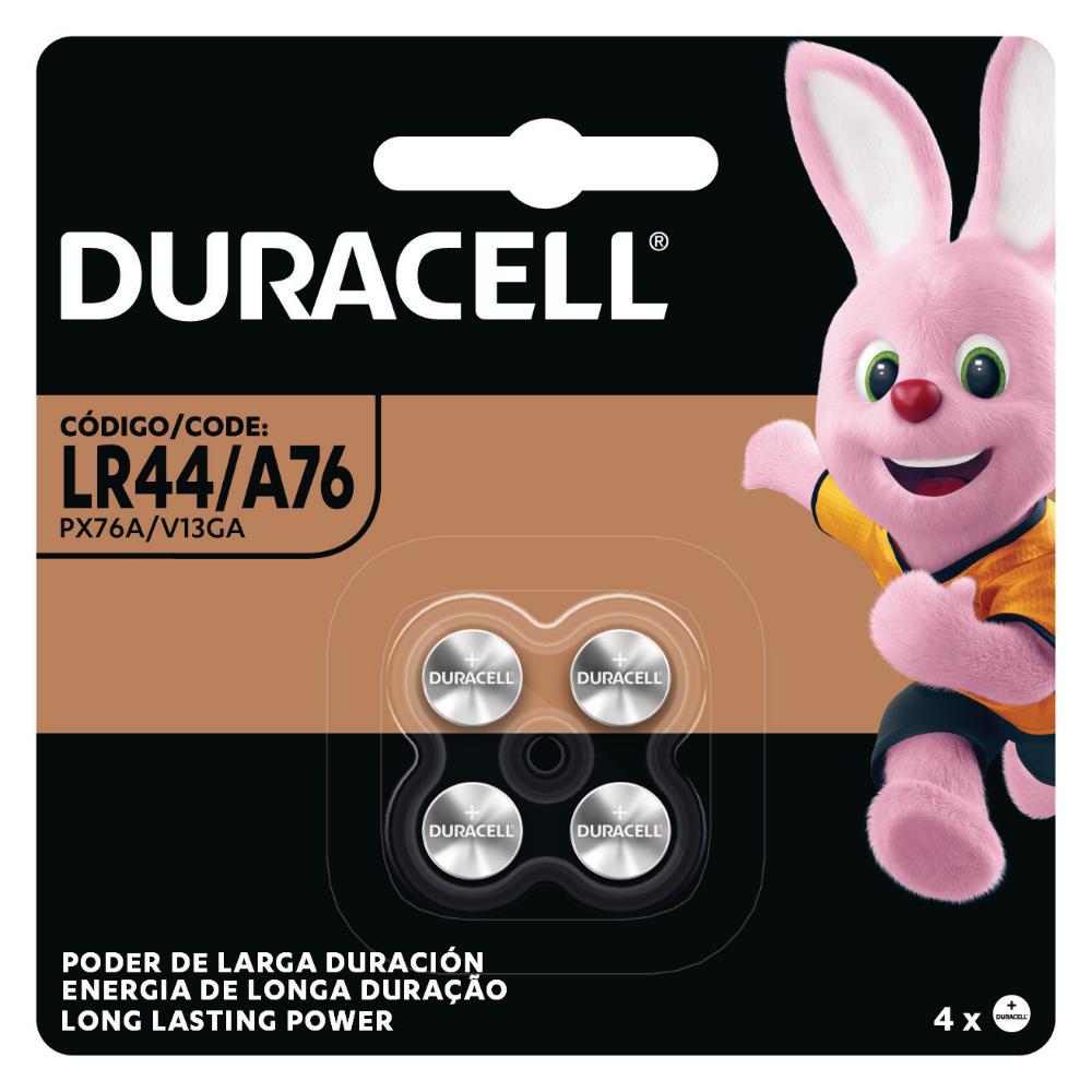 Pilha Duracell Alcalina Moeda LR44/A76 com 4 Unidades Menor preço em Pilha Duracell Alcalina Moeda LR44/A76 com 4 Unidades