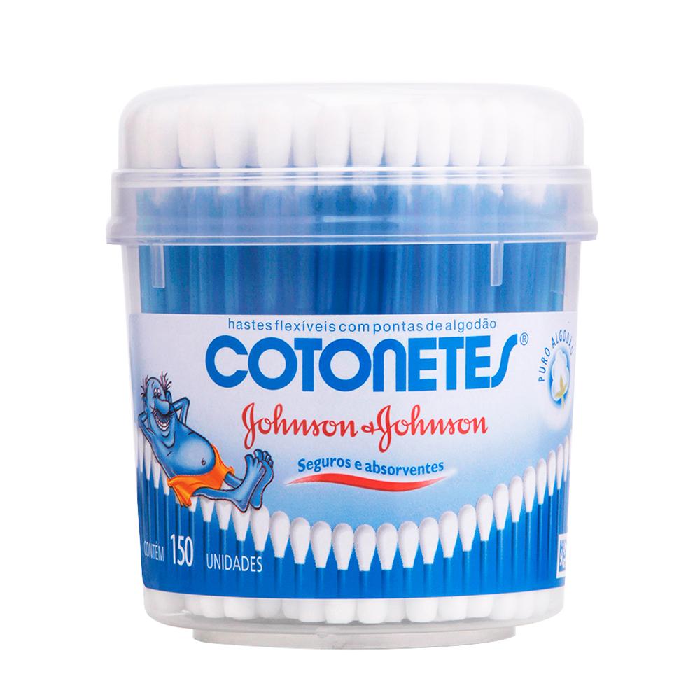 Hastes Flexíveis Cotonetes Pote 150 Unidades Menor preço em Hastes Flexíveis Cotonetes Pote 150 Unidades
