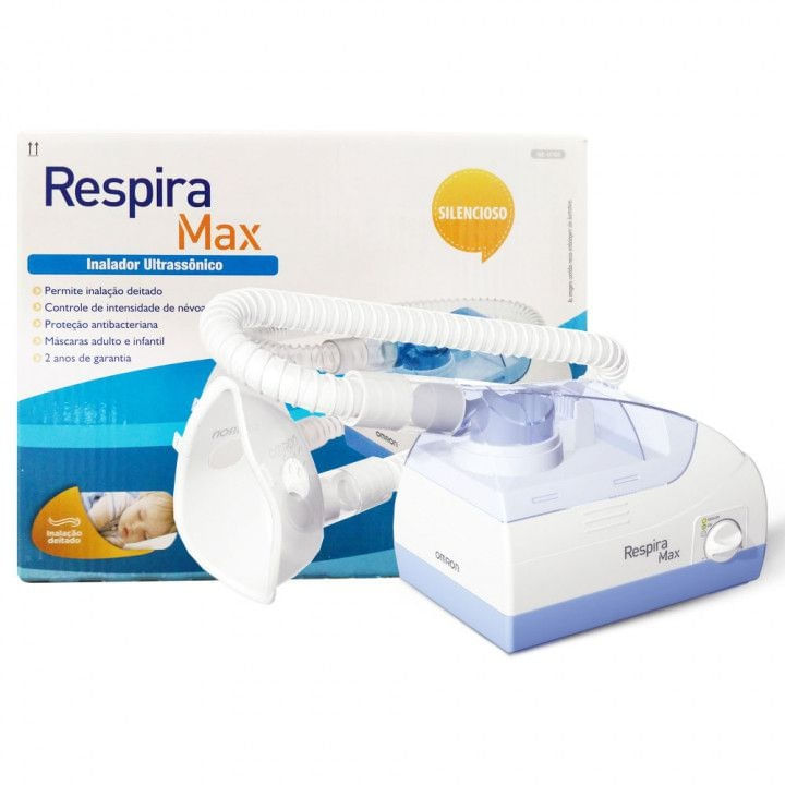 Inalador Nebulizador Ultrassônico Respiramax Ne-u702 Omron Menor preço em Inalador Nebulizador Ultrassônico Respiramax Ne-u702 Omron
