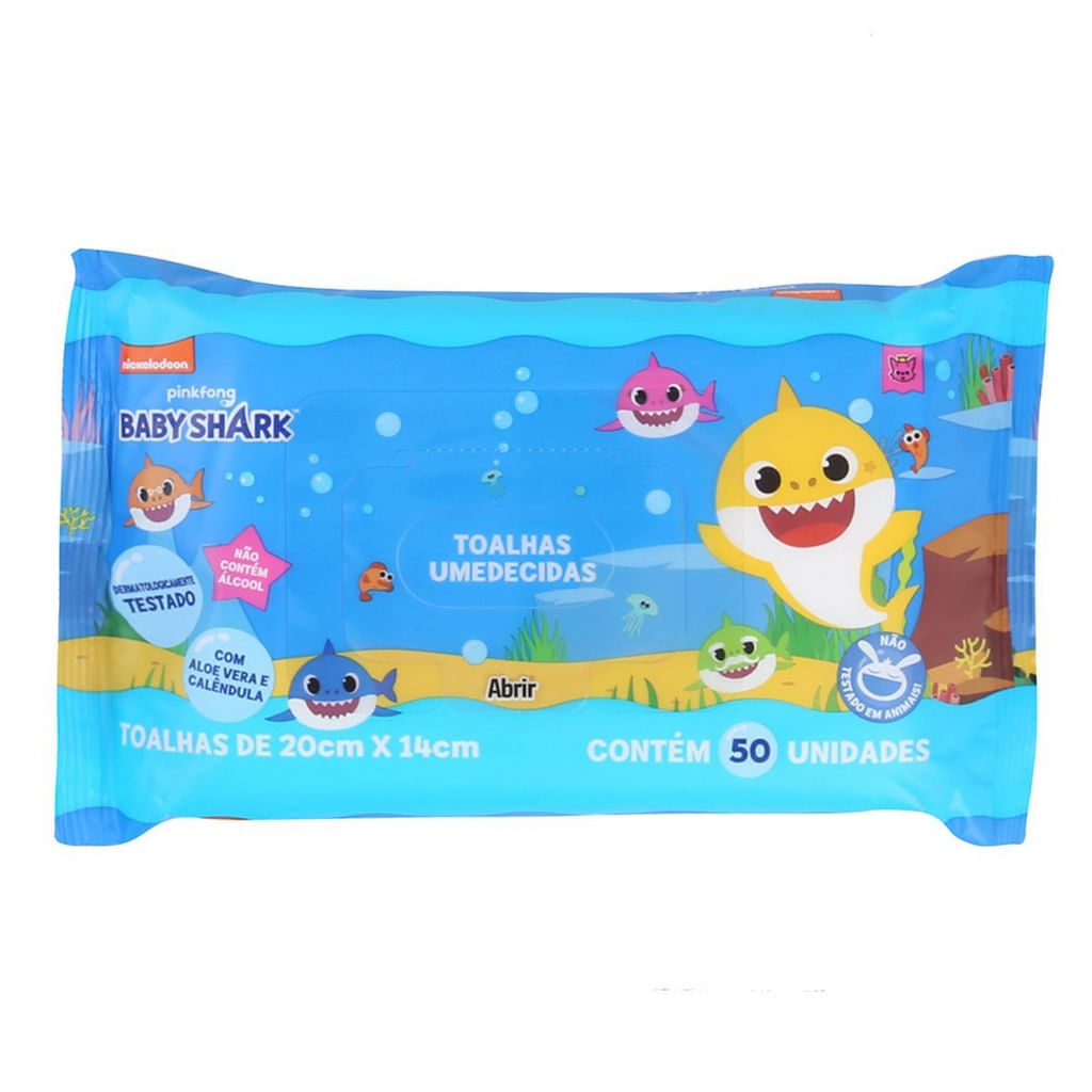 TOALHA UMEDECIDA BABY SHARK 50UN CREMER é ruim? TOALHA UMEDECIDA BABY SHARK 50UN CREMER é boa?