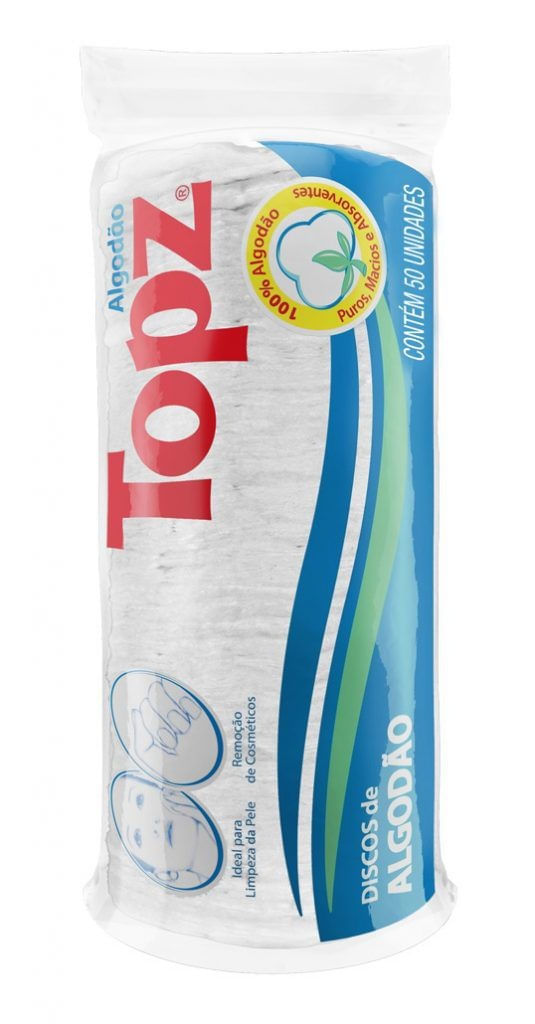 Discos de Algodão Topz 50g Cremer Menor preço em Discos de Algodão Topz 50g Cremer