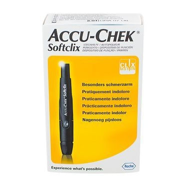 Accu-Chek Softclix+Lancetador+25lancetas Roche Menor preço em Accu-Chek Softclix+Lancetador+25lancetas Roche