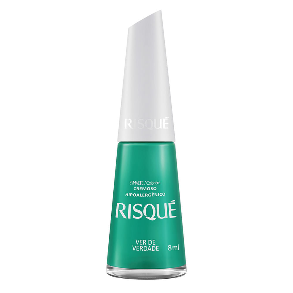 ESMALTE RISQUÉ COLORIDOS CREMOSO VER DE VERDADE 8ML
