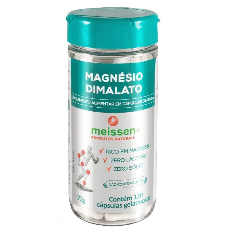 Magnésio Dimalato Puro 500mg Menor preço em Magnésio Dimalato Puro 500mg