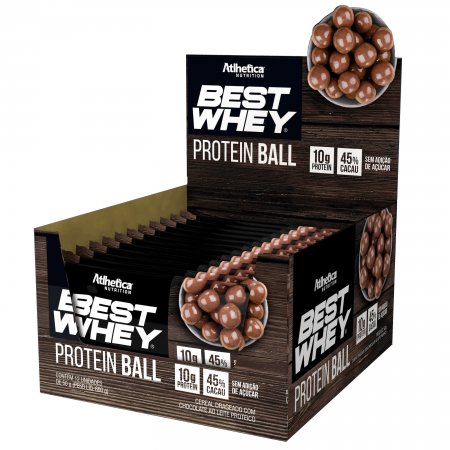 Best Whey Protein Ball Chocolate ao Leite