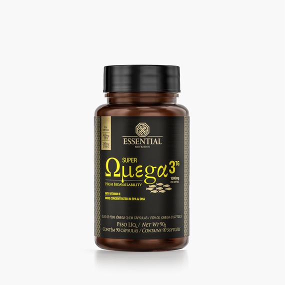 Super Ômega 3 TG (90 cápsulas) - Essential Menor preço em Super Ômega 3 TG (90 cápsulas) - Essential