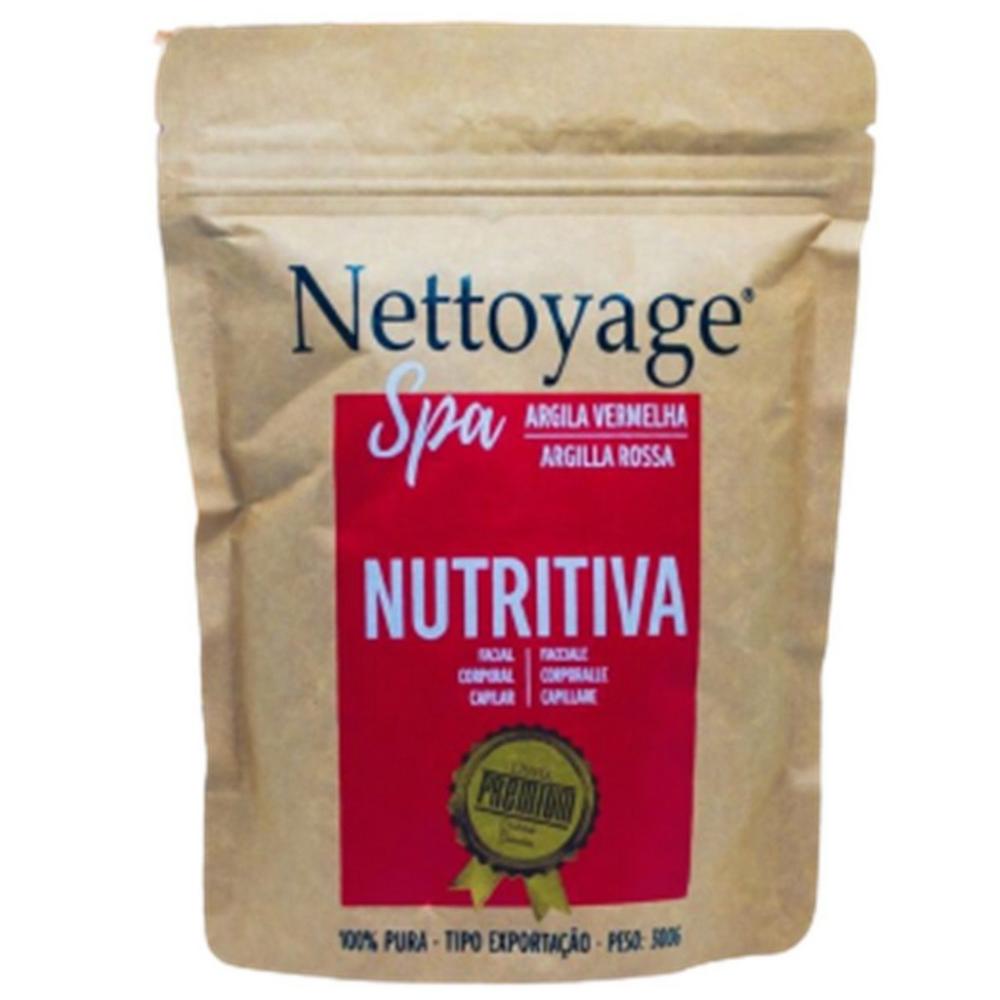 ARGILA VERMELHA NUTRITIVA NETTOYAGE SPA 100% PURA 300G