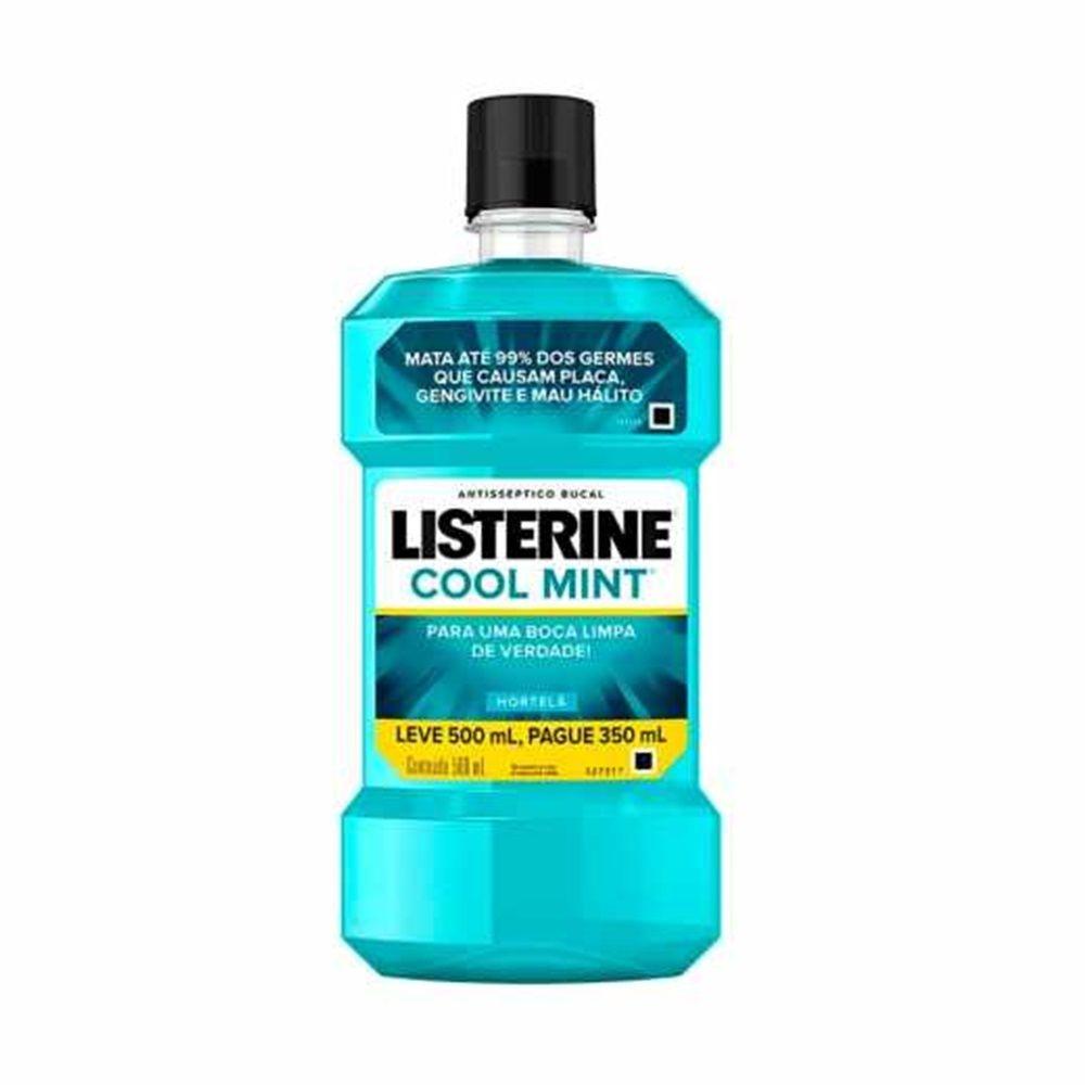 Enxaguante Antisséptico Bucal Listerine Cool Mint com 500ml é boa?